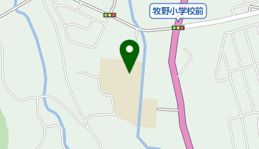 牧野学童保育所の地図画像