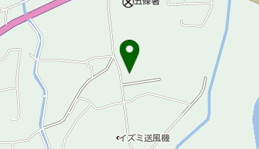 越部産業株式会社の地図画像