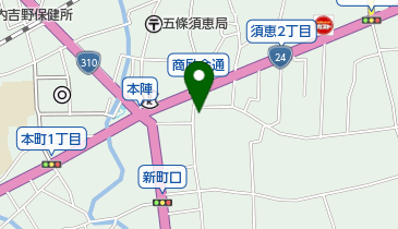 丸井美生堂の地図画像