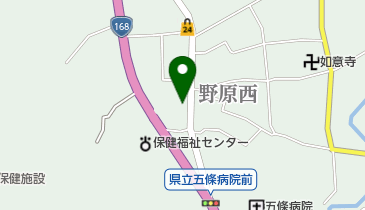 辻本青果店の地図画像