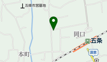 米田整骨院の地図画像