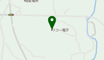 ワコー電子株式会社の地図画像