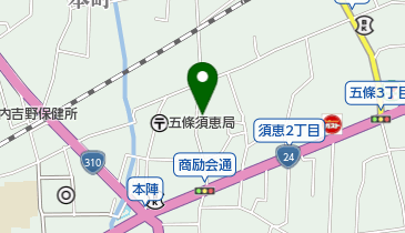 亀屋時計店の地図画像