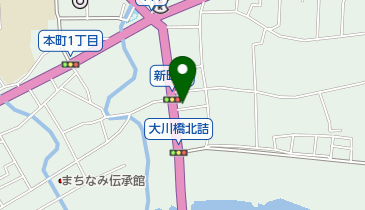 福本時計店の地図画像