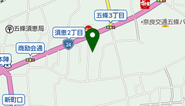 岡忠商店の地図画像