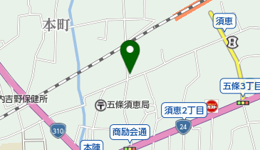 岡本光月堂の地図画像