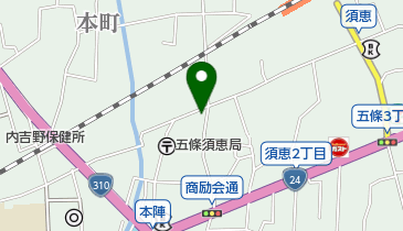 吉川文具店の地図画像