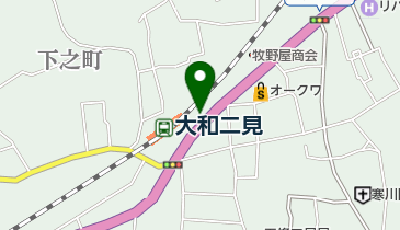 かなや洋品店の地図画像