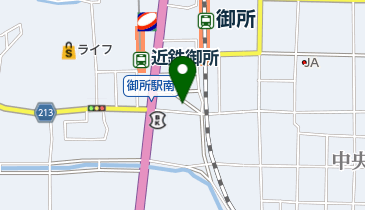 西田呉服店の地図画像