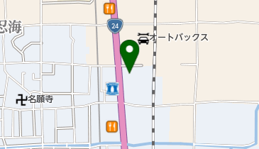 ごせ動物病院の地図画像