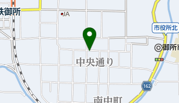 中央美容室の地図画像