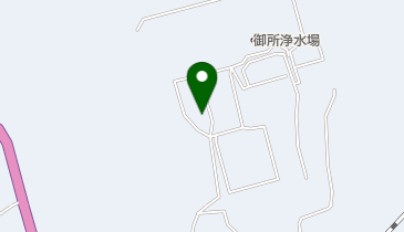 奈良県御所浄水場の地図画像