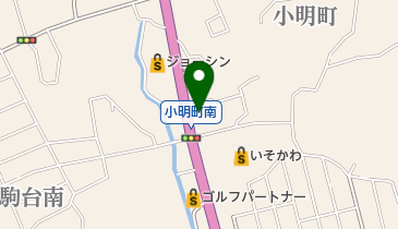 小明町自治会館の地図画像