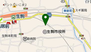 生駒囲碁倶楽部の地図画像