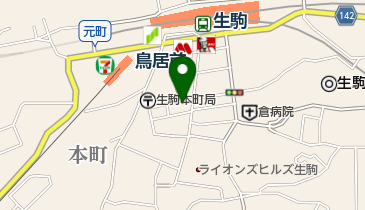 西本薬局の地図画像