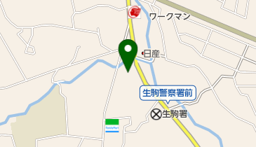 生駒めぐみ教会の地図画像