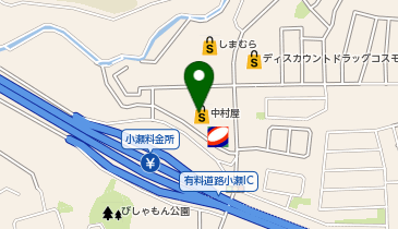クリーニングルビー中村屋東生駒店の地図画像