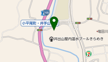 生駒市立 TAC井出山スポーツパークの地図画像