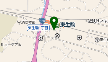 フロレリア東生駒店の地図画像