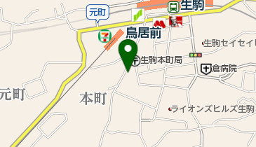 いのうえ接骨院の地図画像