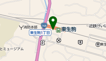 近鉄東生駒モータープールの地図画像