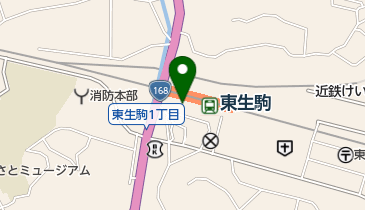 東生駒自転車センターの地図画像