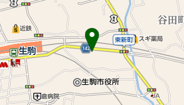 西川愛犬病院の地図画像