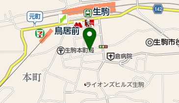 シューズショップつじのの地図画像