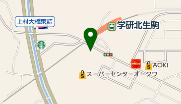 アレスの地図画像