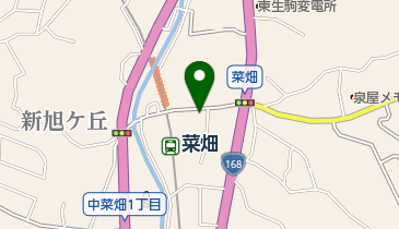 梅川医院の地図画像