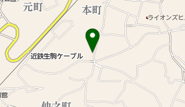 阪奈教育産業有限会社の地図画像