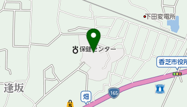 かしば屯鶴峯温泉の地図画像