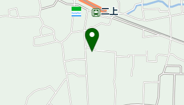 穴虫二上公民館の地図画像