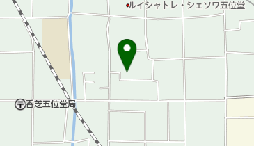 五位堂公民館の地図画像