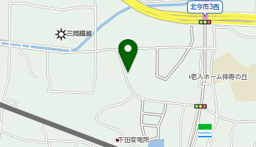 二上自動車の地図画像