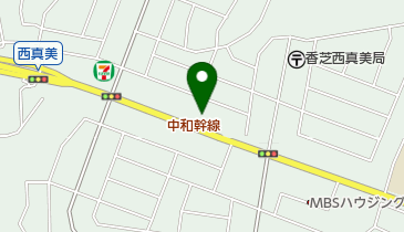 マツダスポーツ香芝の地図画像