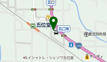 Hairhouse55Rの地図画像