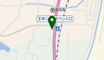 香芝理容の地図画像