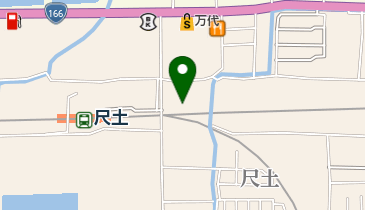 尺土公民館の地図画像