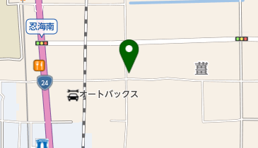 安川呉服店の地図画像