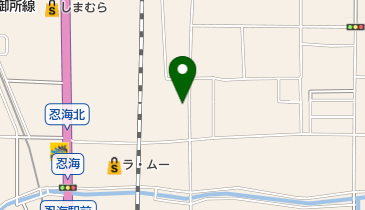 仲井米穀店の地図画像