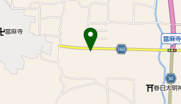 和民芸品店の地図画像