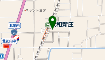 横田養蜂園の地図画像