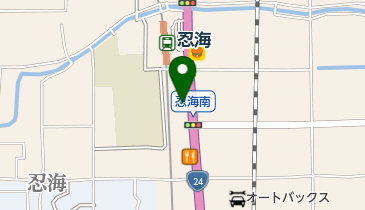 理容おしみの地図画像