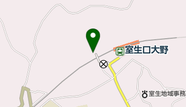 あづまやクリーニング店の地図画像