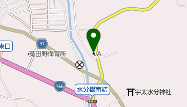 奈良県農業協同組合 菟田野支店の地図画像