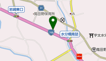 中西綿ふとん店の地図画像