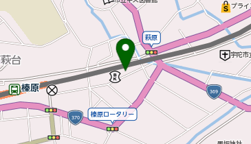 カットハウスヨシオカの地図画像