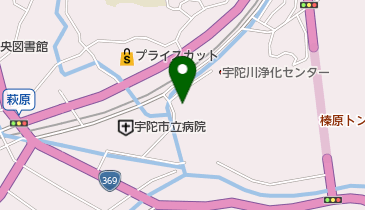 奈良県宇陀川浄化センターの地図画像