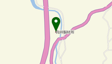 向井製材所の地図画像